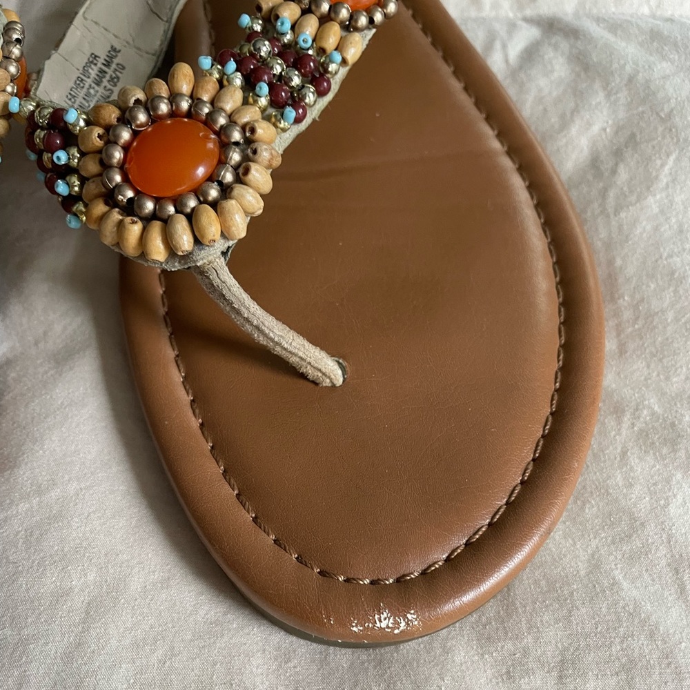 Bass Beaded Sandals - Picture 3 of 6